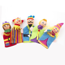 Babyspielzeug: 5x bunte Fingerpuppen zum Vorlesen