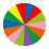 Kids Multi-Color Parachute Game 6m 1