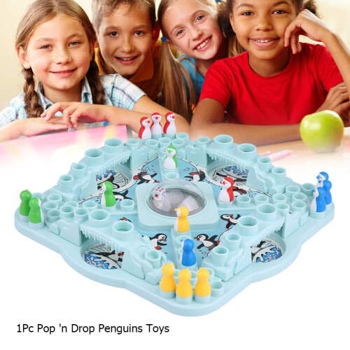 Pop 'n Drop Pinguin Tafelspel voor Kinderen 2