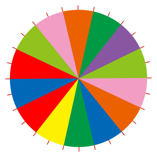 Kids Multi-Color Parachute Game 6m 1