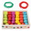 Wooden Beads Threading Toy for Babies 4