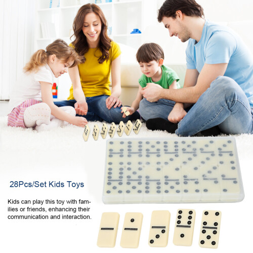 28Dels/Set DIY Houten Blokken Educatief Interactief 1