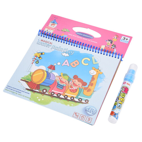 Magic Water Coloring Book with Pen (Journey)