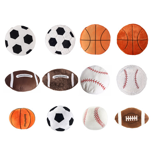 Spherical Cushion Pillow Winter Plush Breathable Toy 2