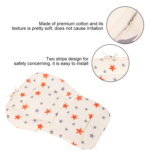Baby Stroller Cushion with 2 Strips Pram Seat Pad 2