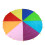 Kids Multi-Color Parachute Game 3m 1