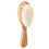 Weiche Naturziegenhaar-Babymassage-Kamm mit Holzgriff 2