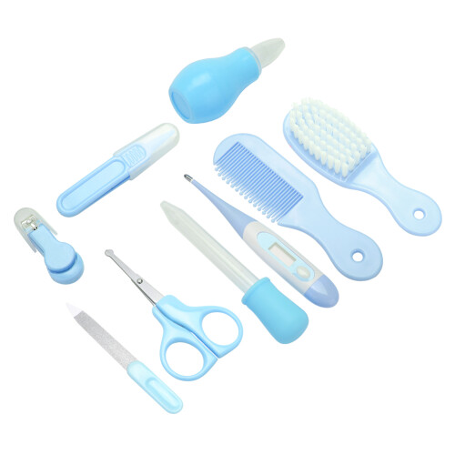 9pcs Baby Nail Clipper & Brush Kit Blue 2