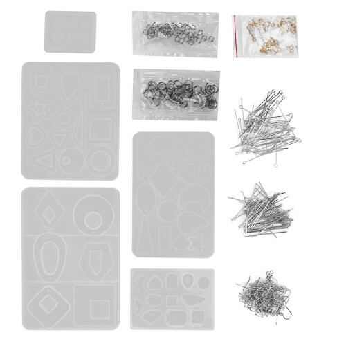 Silicone Casting Molds DIY Jewelry Making Kit 2