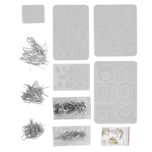 Silicone Casting Molds DIY Jewelry Making Kit 1