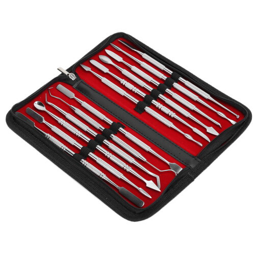 Wax Carvers Set Double Ended Stainless Steel Polymer Clay Tool 1