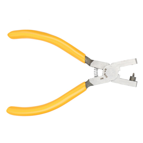Alloy Round Hole Puncher Pliers Leather Strap Belt Tool 1