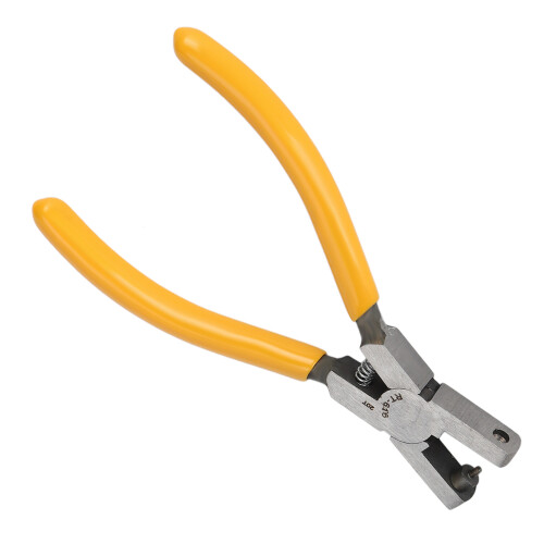 Alloy Round Hole Puncher Pliers Leather Strap Belt Tool 2