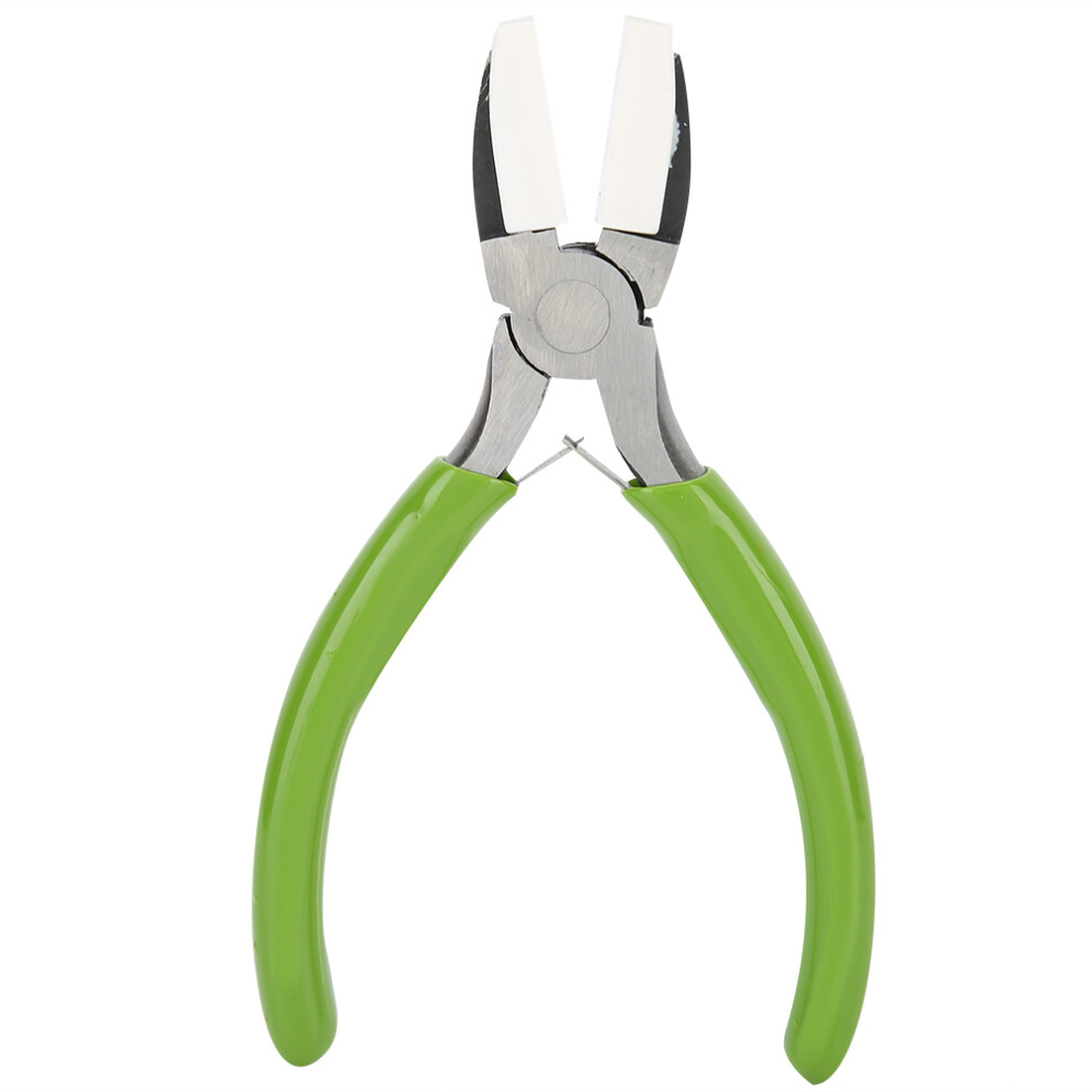 Plastic Jaw Flat Nose Pliers Diy Jewelry Tool 667859210952