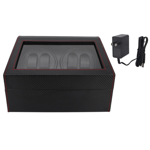 4+6 Automatic Watch Winder Box Display Storage for Mechanical Watch