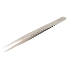 Repair Tweezer Magnetic Round Tip Stainless Steel 120