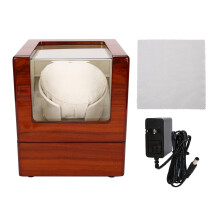 (US Plug) Automatic Watch Winder Display Storage Box for Mechanical Watch