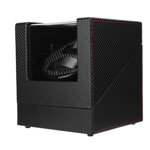 (US Plug) 2+0 Automatic Watch Winder Display Storage Box for Mechanical Watch 2