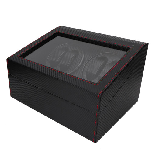 4+6 Automatic Watch Winder Box Display Storage for Mechanical Watch 1