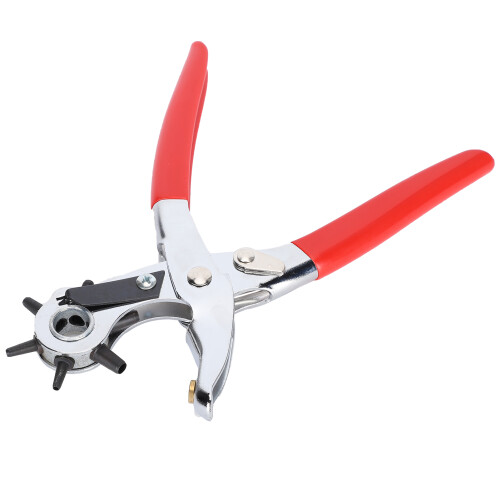 Belt Hole Punch Plier Multi Function Leather Watchband Tool 2