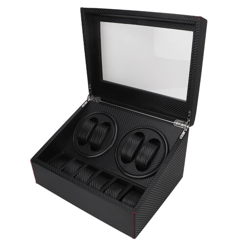 4+6 Automatic Watch Winder Box Display Storage for Mechanical Watch 2
