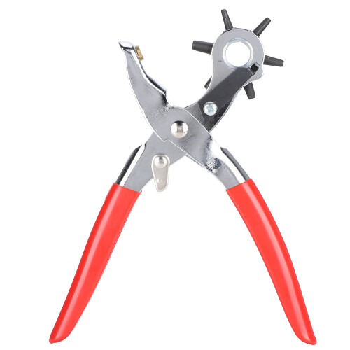 Belt Hole Punch Plier Multi Function Leather Watchband Tool 1