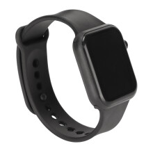 (Black) Children Digital Watch Waterproof Sports Watch Birthday Gift Blue