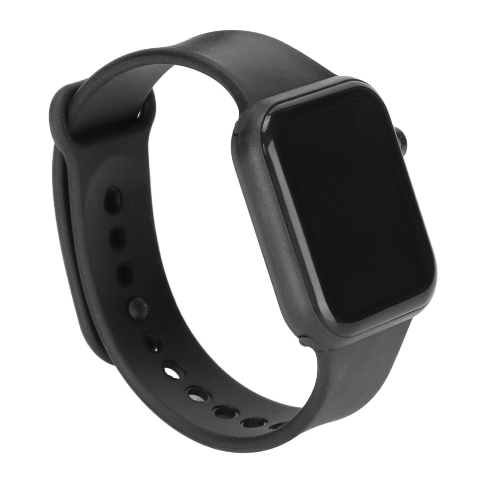 (Black) Children Digital Watch Waterproof Sports Watch Birthday Gift Blue