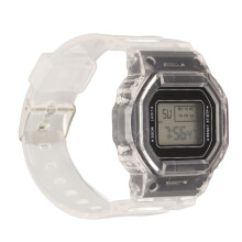 (Black) LED Waterproof Ultra Thin Digital Watch for Boys Girls Gold