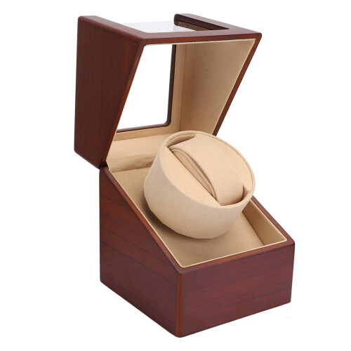 (US Plug) Automatic Watch Winder Box Storage Display for Mechanical Watch 1