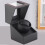 (US Plug) Automatic Watch Winder Carbon Fiber Display Storage Mechanical Watch 3