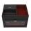 (AU Plug Wine Red) 2 Watch Winder Double Headed Vertical Light Adjustable Height Silent 4