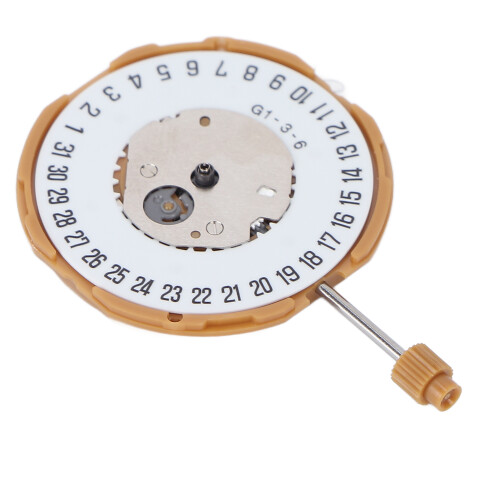 Watch Movement 6 Point Single Calendar 3 Pin GM10 2