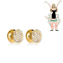 Magnetic Lymph Detox Earrings Acupressure Slimming Non Piercing