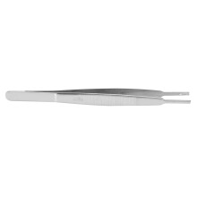 Stainless Steel Tweezers Screw Straight Glasses Repair Tool