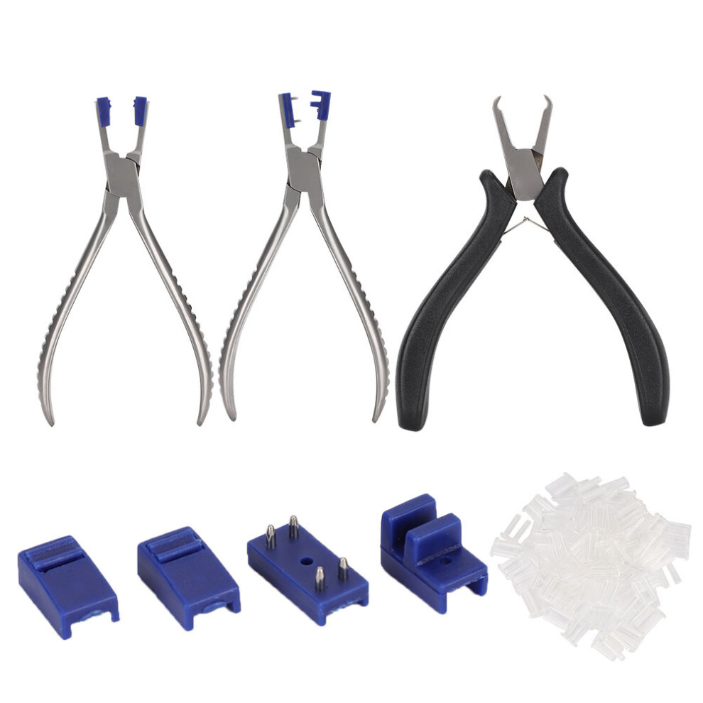 3Pcs Rimless Eyeglasses Plier Repair Kit 667859210389