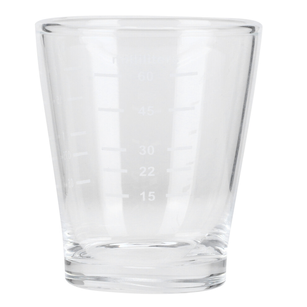 80ml Transparent Coffee Cup with Scales for Milk Measuring-image-OPC-PMMV9M7-NEW