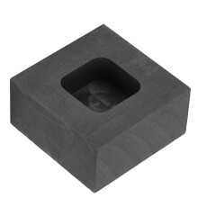 Graphite Ingot Mold Square Heat Resistant for Gold Silver Pendant