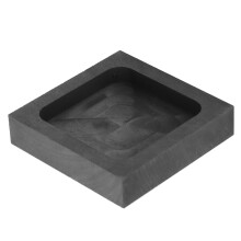 Graphite Ingot Mold Quadrate Gold Silver Brass Copper Casting