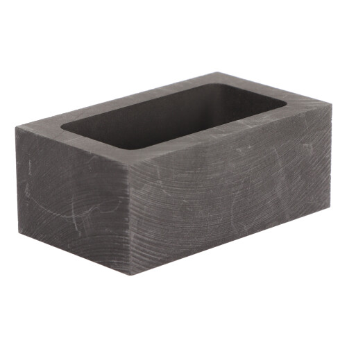 Rectangular Graphite Ingot Mold for Gold Silver Copper Brass 10ml