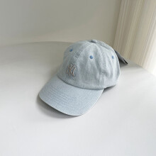 (Light Blue Y M 22.05-22.83in) Adjustable Denim Baseball Hat Unisex Light Blue 22.05-22.83in