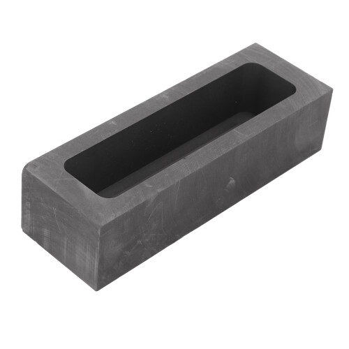 Rectangular Graphite Crucible Mold for Gold Silver Copper Casting