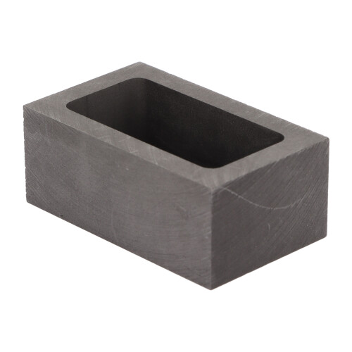 Rectangular Graphite Ingot Mold for Gold Silver Copper Brass 10ml 2