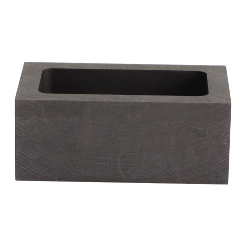 Rectangular Graphite Ingot Mold for Gold Silver Copper Brass 10ml 1