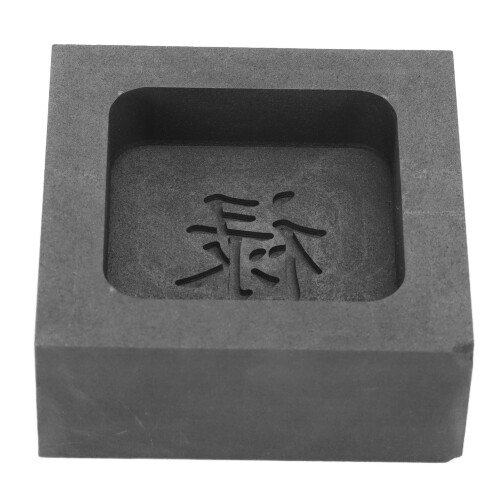 (B) Graphite Casting Mold Gold Silver Ingot Mold Chinese Character B