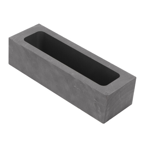Rectangular Graphite Crucible Mold for Gold Silver Copper Casting 1