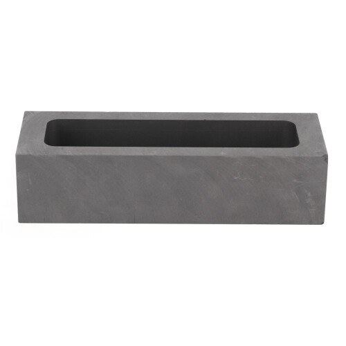 Rectangular Graphite Crucible Mold for Gold Silver Copper Casting 2