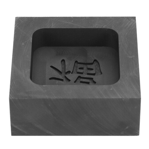 (A) Graphite Casting Mold Gold Silver Ingot Mold Chinese Character B 1