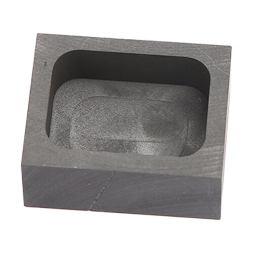 Graphite Ingot Mold Rectangle Shape for Gold Silver Industrial 1