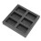 Graphite Ingot Mold High Purity Six Hole Wear Resistant 3